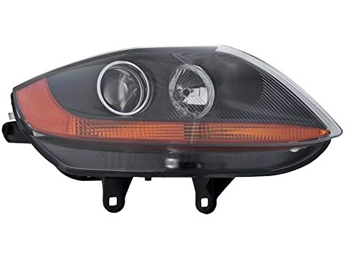 Right Passenger Side Headlight Assembly - Amber -Compatible with 2003-2005 BMW Z4