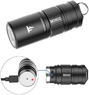 TrustFire MINI2 220 Lumens Keychain EDC Flashlights Mini USB Rechargeable Flash Light