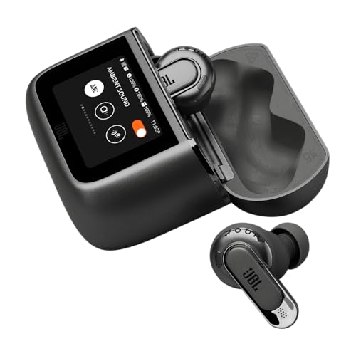 Image of JBL Tour Pro 3 - True Wireless Noise Cancelling Earbuds with Smart Charging Case, Legendary Pro Sound with Hybrid Dual-Driver, Spatial 360 Sound with Head Tracking (Black) (Renewed)