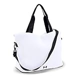 Under Armour Women's Cinch Mesh Tote, White (100)/Black, One Size