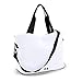 Under Armour Women's Cinch Mesh Tote, White (100)/Black, One Size
