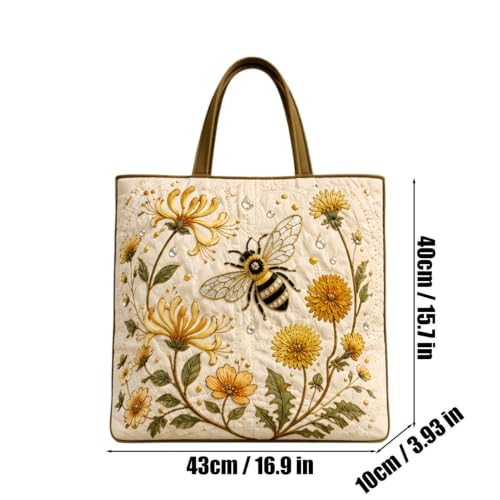 Sac cabas matelassé grand volume pour ordinateur - 5