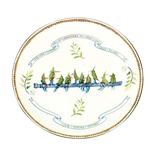Department 56 Krinkles Twelve Days Appetizer Plate Day 10