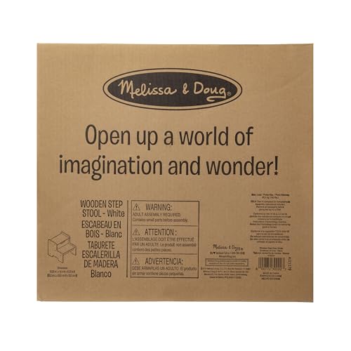 Melissa & Doug 30222 Step Stool - White thumb #5