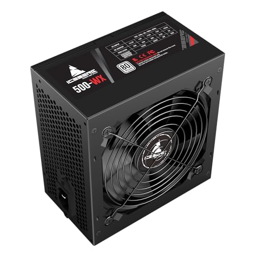 Gabinete para PC Gaming Iceberg Crystal Wave M con Vidrio Templado Curvado y Fuente PSU 500W 80 Plus miniatura 6