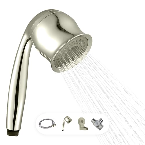 SHOWERME Multi-Function Handheld Shower Head with Hose & Bracket -
