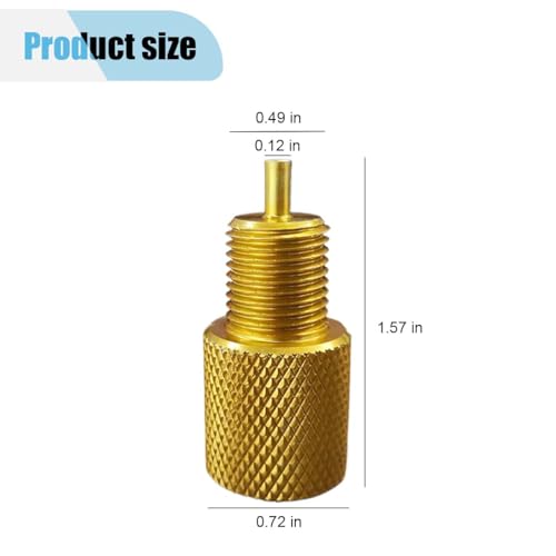 Brake Proportioning Valve Bleeder Tool, Proportioning Valve Brake Tool Compatible with Non-Adjustable Style Combination Valves, Disc/Disc Disc/Drum PV2 PV4, AC Delco 172-1353 & 172-1371 (Gold) by BDZMC - Used condition - Image 2