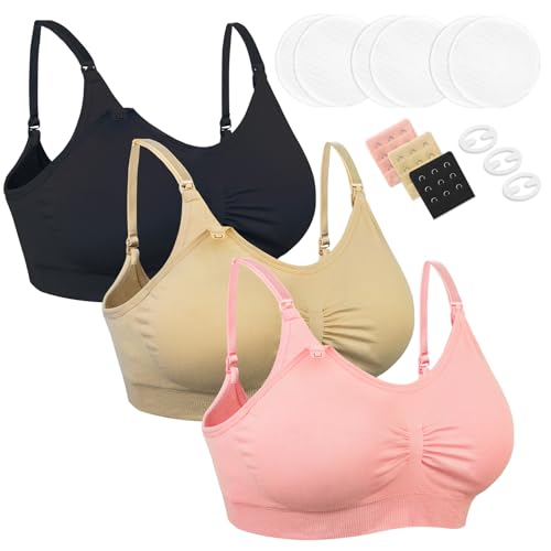 3 Piezas Sujetador de Lactancia Sujetador de Lactancia