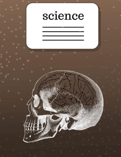 Science Notebook for School and College students.110 Sheets (Large, 8.5 x 11): journals and notebooks Children's Study Aids Books Notebook for School and College students.