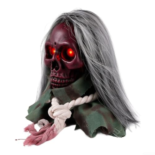 Image of Plastic Moving Skeleton 24cm Multi-Color Design(red) | Realistic walking motion, eerie ambiance, plastic build, 24cm size, yellow red purple blue
