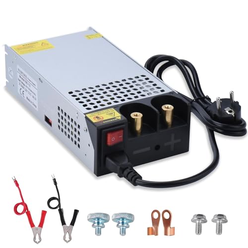 NUOFUWEI DC 12V 100A 1200W Netzteil Transformator Schalternetzteil 230V AC auf DC Netzteil 12Volt 100A 1200W Transformator Industriell für 12V LED Lichtleiste CCTV Kamera Sicherheitssystem Radio