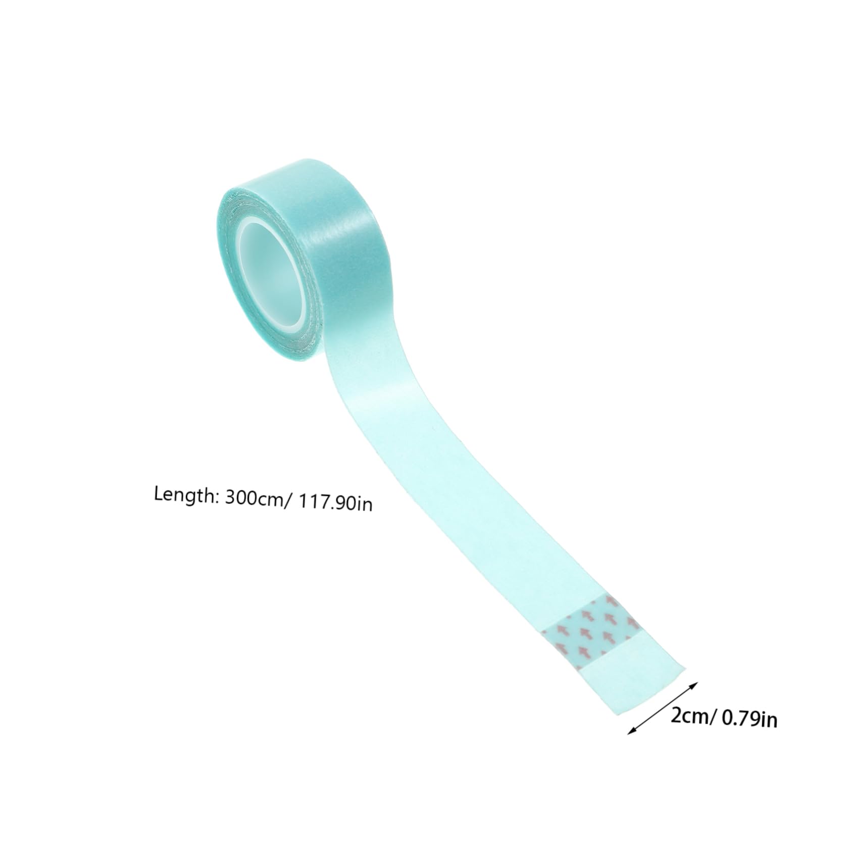 minkissy 1Roll Secure Wig Tape Double Sided Adhesive for Hair Replacement Professional Hair System Adhesive Comfortable Hold Natural Appearance for Daily Wear Parties