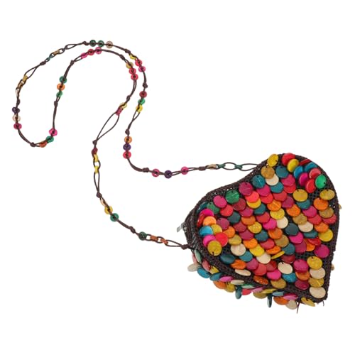 Sac bandoulière perlé idée cadeau anniversaire femme style bohème