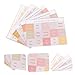 ARTIBETTER 5Sheets Bible Index Tabs Colored Paper Stickers for Easy Passage Finding and Bible Study Practical DIY Craft Supplies Suitable for All Bible Enthusiasts