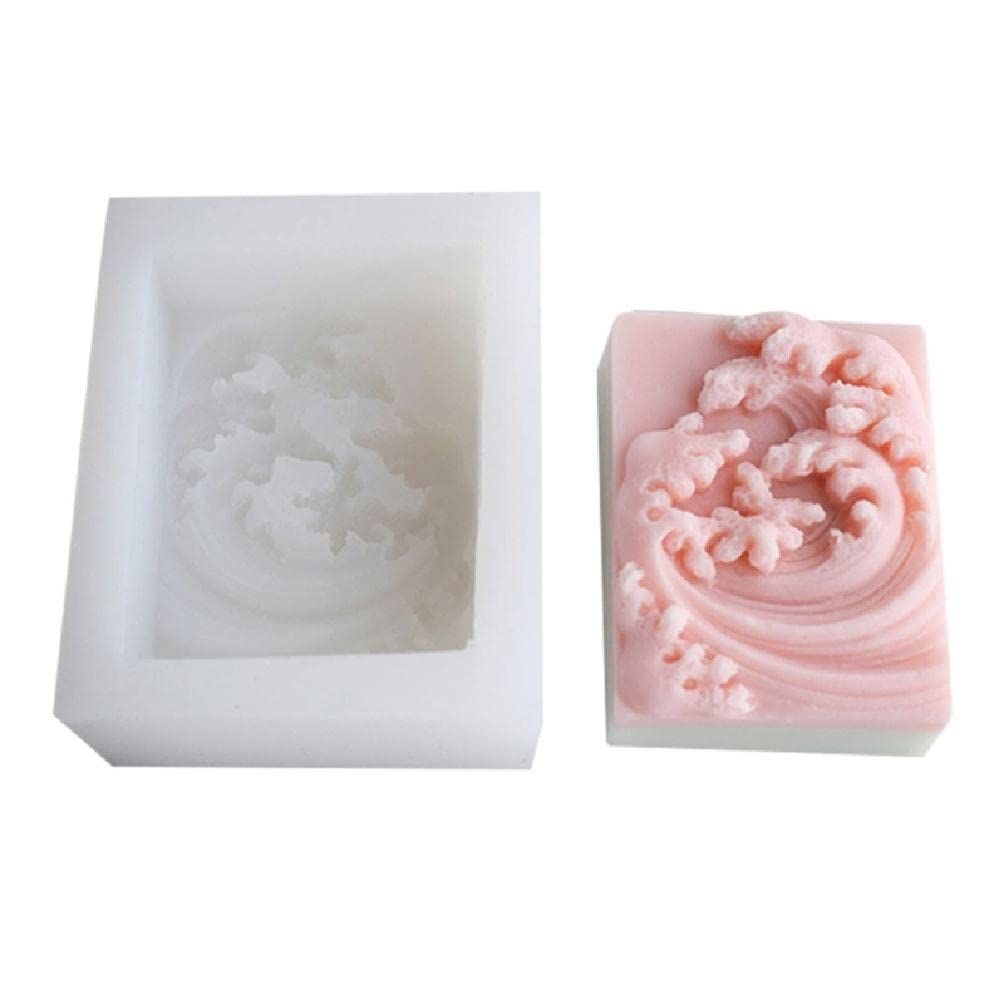 Sea-Wave Mold Mold for Resin Epoxy-Casting Making Tool Handmade-Mold Handmade-Craft Home-Decor Flower soap molds for soap Making