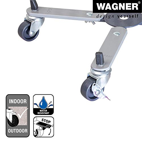 WAGNER Plantentrolley SUN CITY BASIC 32-46 x 6 cm bruikbaar oppervlak I traploos uittrekbaar I Voor binnen + buiten… - Afbeelding 5