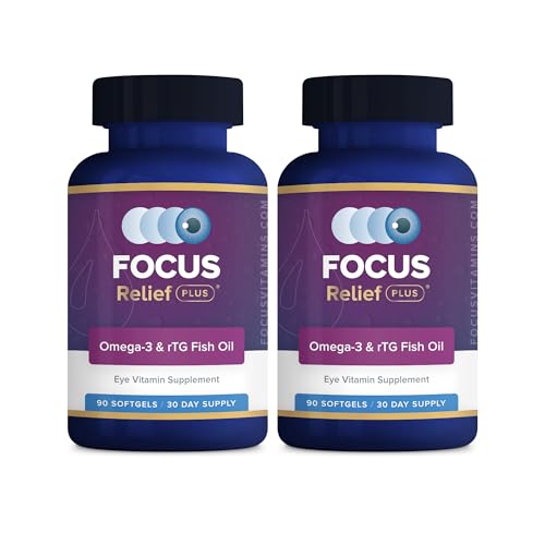 Focus Relief Plus Omega 3 Fish Oil