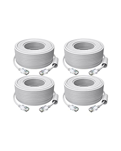 Cable de red Ethernet Cat5e ZOSI 150 ft 4 unidades miniatura 1