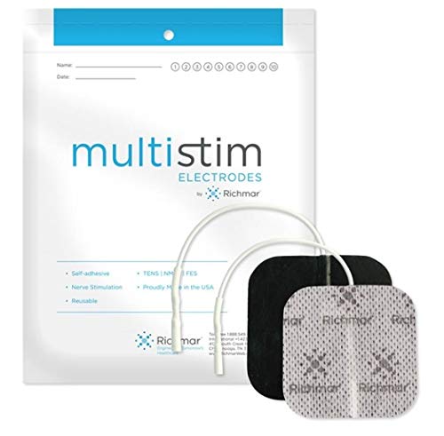 Richmar MultiStim Electrodes, Square, Cloth