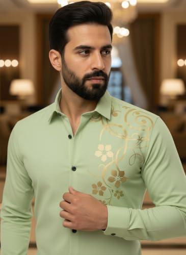 Image of Bellstone Men's Solid Cotton Shirt | Casual | Plain | Full Sleeve | Summer-Regular Fit| Men Stylish Shirt | Everyday Formal Wear |Soft Breathable Fabric | Everyday Smart Casual Wear