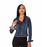 Nina Carter Tipo: chaqueta vaquera S389 para mujer., Azul (S389-3), S
