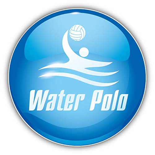 Magnet Water Polo Glossy Label Truck Car Magnet Bumper Sticker Magnetic 5" #TOP7