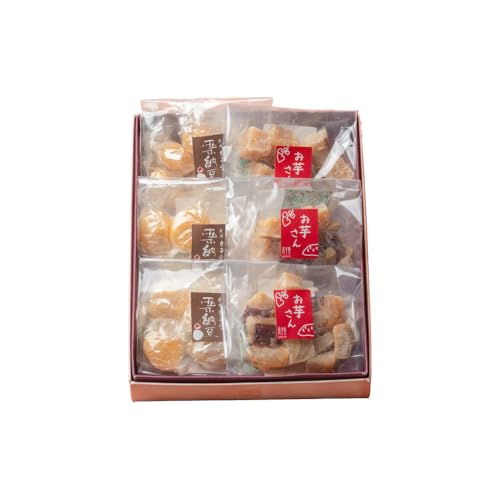 恵那奈栗工房 良平堂 栗納豆個3個と芋納豆3個セット / 栗 芋 甘納豆 お茶うけ お茶菓子 和菓子 /