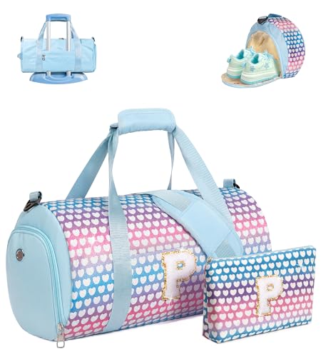 Vogewood Gift for 4 5 6 7 8 Year Old Girl, Girls Glitter Dance Duffle Bag