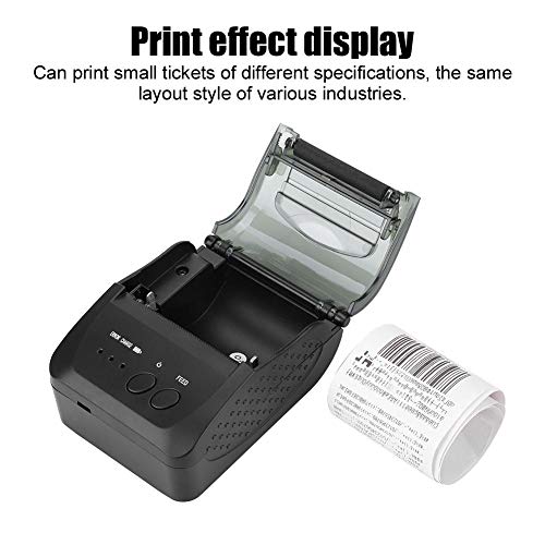 Bluetooth thermische printer, mini 1 tot 8 printer mini 1 tot 8 met Bluetooth + USB + seriële interface - Image 4