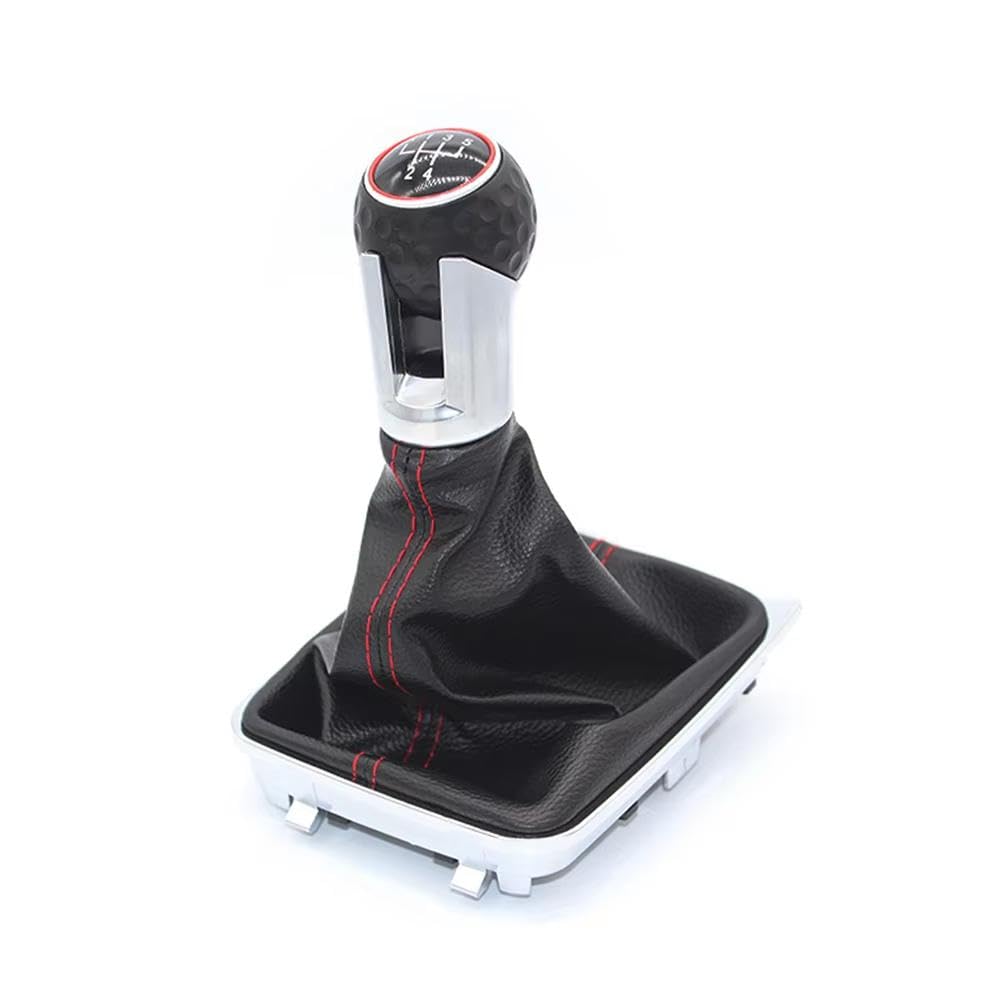 YDXHERTA Auto Accessory 12mm 5 6 Speed Gear Shift Knob for Passat B6 Golf 7 Mk7 GTI GTD 2013-2018(5 Speed for Golf 7)
