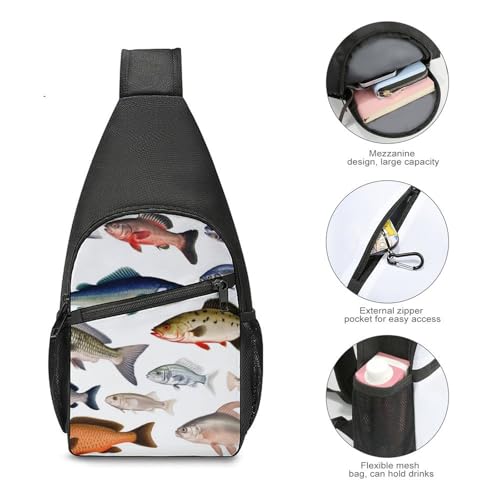 Mochila Sling deportiva para senderismo bag casual miniatura 5