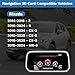 Forccord Latest Version Navigation SD Card Fits for Mazda 2014-2018 - 3, 2016-2024 - Mazda 6/CX-3/MX-5, 2016-2020 - CX-5/CX-9 Car GPS Navigation System for USA/Canada/Mexico