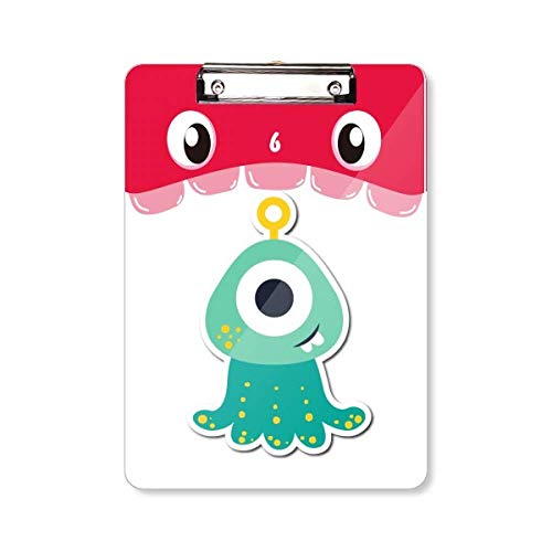 Porte-bloc cyclops universe and alien A4 pour écrire debout sans support