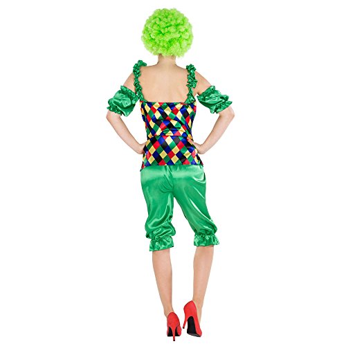 Dressforfun Costume da Donna - Clown Augusta | Top...