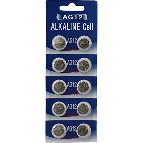 AG12 386 Button Cell Watch Batteries (10 Pack)