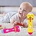 niyin204 3PCS Jouets Lumineux pour Enfants, Microphone Collant des Jouets de bébé, Grand Jouet de Chant pour Enfants et Adultes Filles et garçons