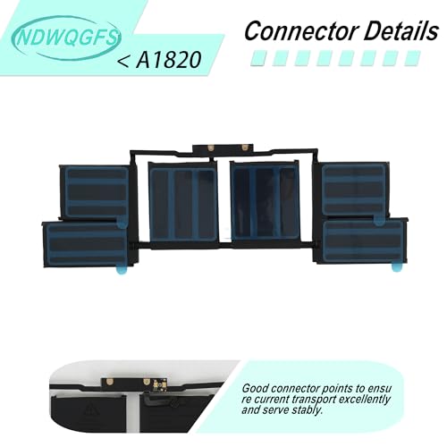 Image of A1707 A1820 Laptop Battery for MacBook Pro 15 inch (Late 2016, Mid 2017) Touch Bar Replacement for Models MLH32 MLW72 MPTR2 MPTU2 | EMC 3072, 3162, 020-01728