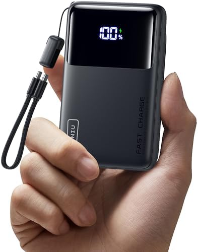 INIU Small Portable Charger, 45W PD Fast Charging 10000mAh Power ...