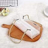 Set of 30 Rectangular portable pastry packaging box/Clear mousse Cake Box Swiss Roll Container/Sandwich Muffin Cheese Pastry Dessert Sushi Fruits Display Food Storage Holder (Gold,7.3'x2.6'x2.6')