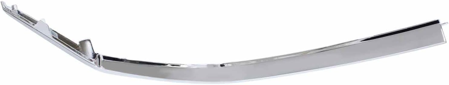 ApplianPar 2Pcs Chrome Front Driver and Passenger Side Grille Molding Trim for 6 2014 2015 2016 2017