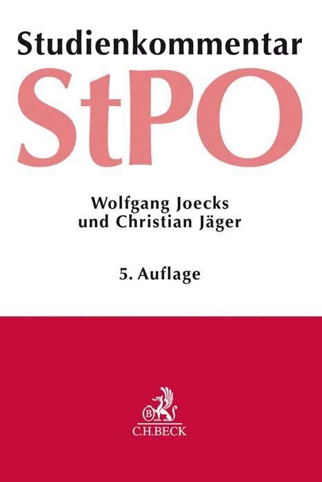 Strafprozessordnung: Studienkommentar