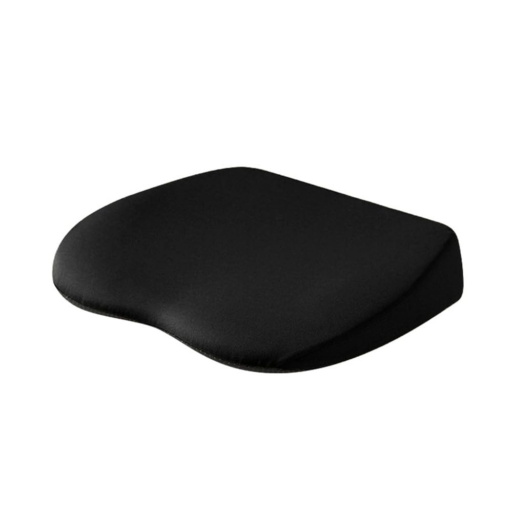 UDSKNV[KSL For All-Season Seat Lifter Pad, Car Driver Height Increasing Pad, Small Lumbar Support Cushion Black