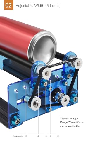 Module de gravure automatique Totem S Laser Master mise au point nette - 5