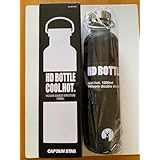 未使用キャプテンスタッグ ステンレス製携帯用魔法瓶 1L ブラック