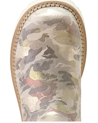 Ariat Womens Fatbaby Twin Gore Round Toe Pull On Chelsea Casual Boots Ankle Low Heel 1-2" - Brown4