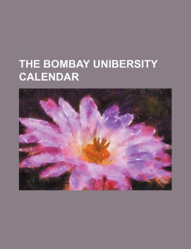 The Bombay Unibersity Calendar