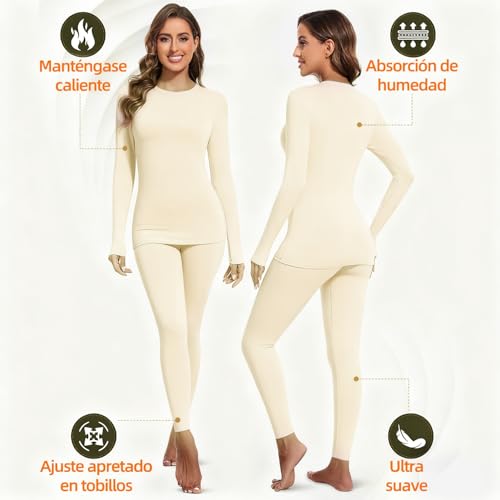 Opiniones de Conjuntos térmicos para Mujer comprados en linea. 17 Imagen adicional