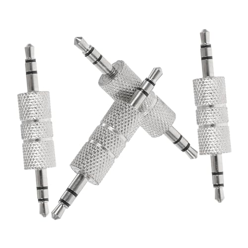 OSALADI 3.5mm�I�X �I�X�I�[�f�B�I�R�l�N�^�ƃ~�L�T�[�ϊ��A�_�v�^�[4�Z�b�g �X�g���[�g�݌v ���ϋv�����\�� �N���A�����Ή� �R���s���[�^���Ӌ@��p�⏕������