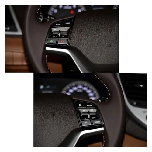 Boutons de Navigation Volant Tucson 2015-2019 : Commutateurs de Volume Robustes avec Fil - 3
