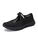 Price comparison product image Fannyfuny Women Fashion Summer Anti Slip Mesh Lightweight Shock AbsorbingFitness Running Sports Shoes Outdoor Breathable Casual Walking Low-Top Sneakers Black